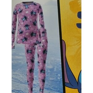 Stitch Thermal Underwear Set (Size 4/5) Climate Right by CuddlDuds Disney/Winter